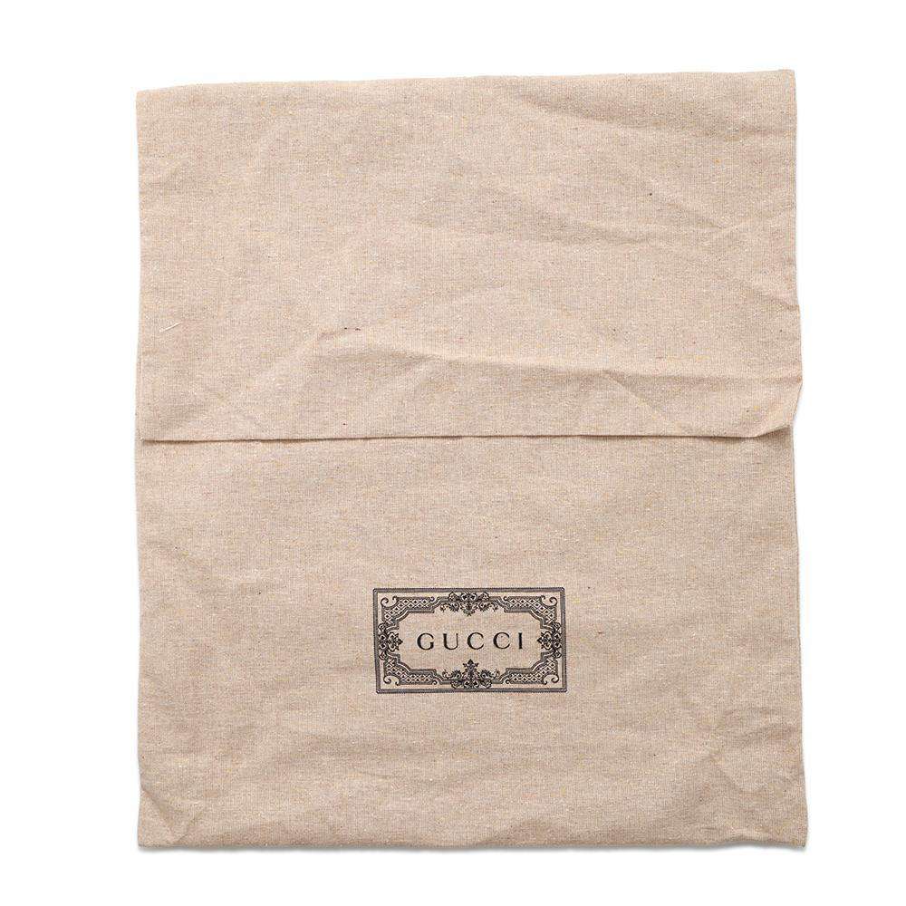GUCCI Children's Cat 2WAY Tote Bag Ivory/Navy630542 PVC Coated Canvas Leather