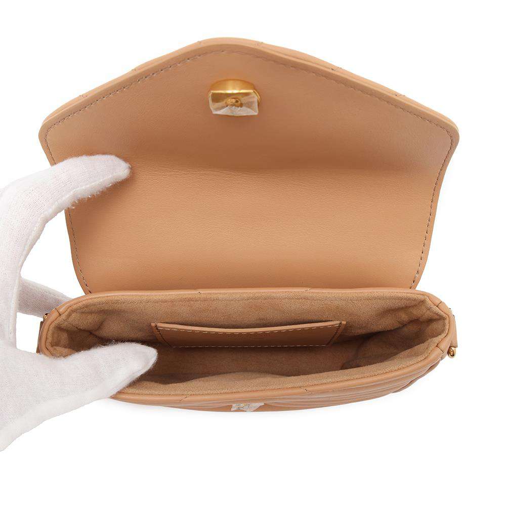 LOUIS VUITTON New Wave Multi Pochette BeigeM58941 Leather