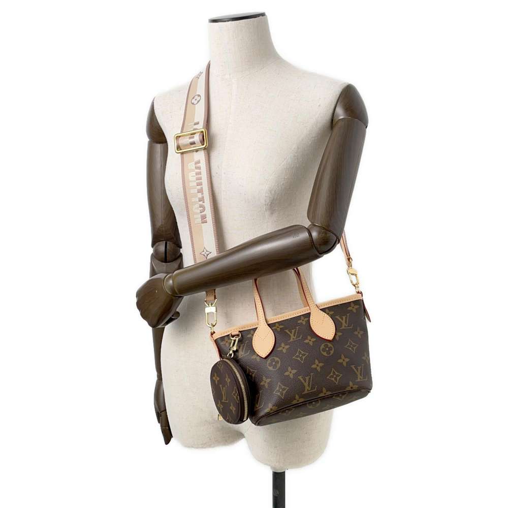 LOUIS VUITTON Neverfull BeigeM46705 Monogram Size BB