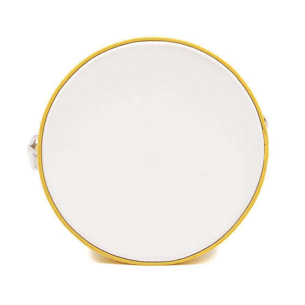 LOUIS VUITTON Paint Can YellowM81593 Canvas Leather