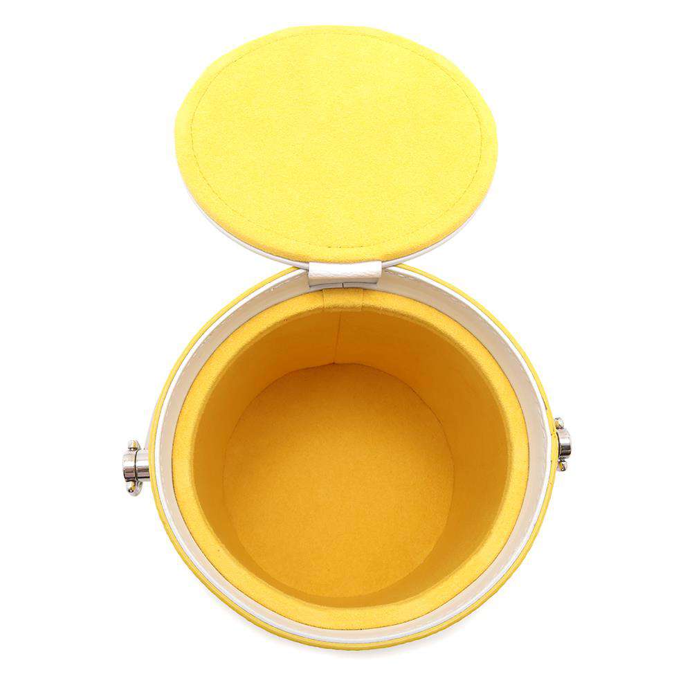 LOUIS VUITTON Paint Can YellowM81593 Canvas Leather