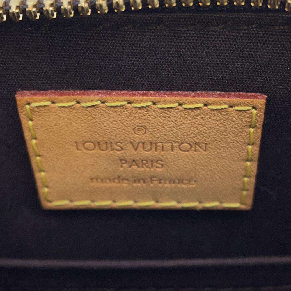 LOUIS VUITTON Alma AmaranteM91678 Monogram Vernis Leather Size BB