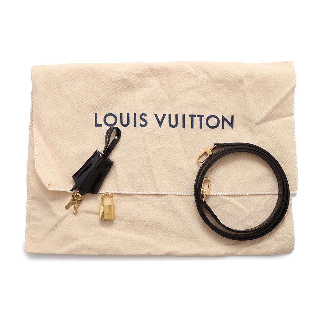 LOUIS VUITTON Alma AmaranteM91678 Monogram Vernis Leather Size BB