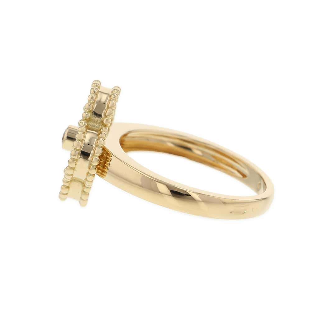 Van Cleef & Arpels Vintage Alhambra Ring Size 55/#15VCARA41100 18K Yellow Gold