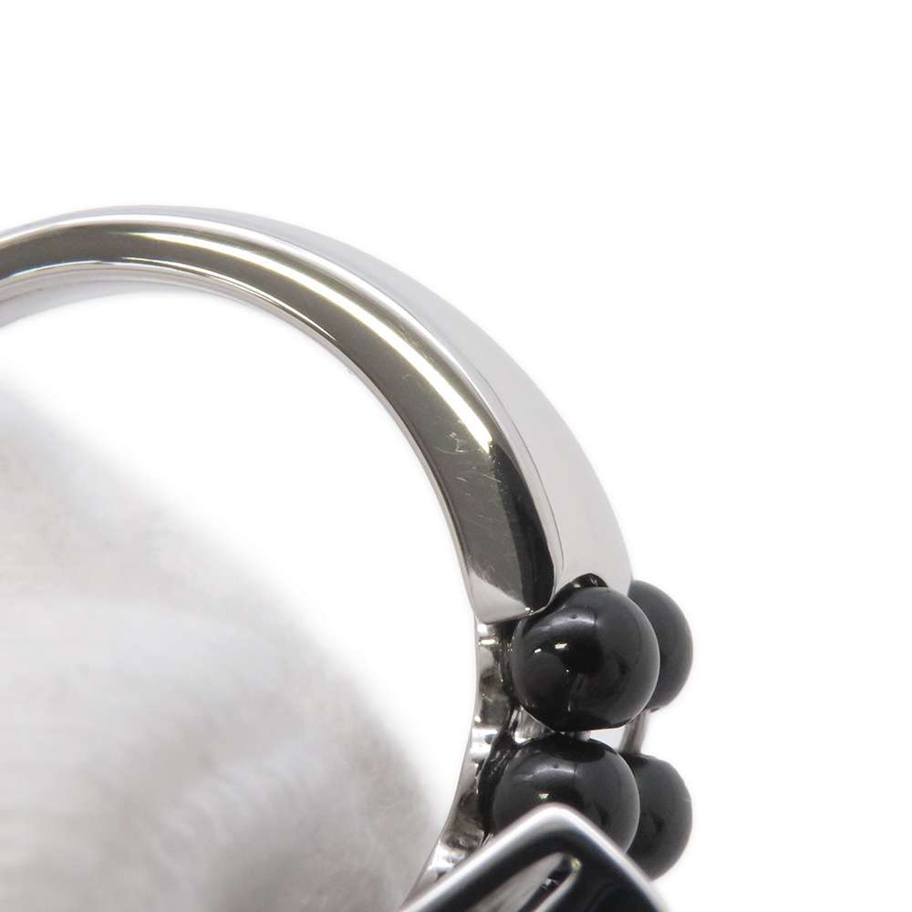 CHANEL Comet Collection Ring Size 52/#12J10180 18K White Gold