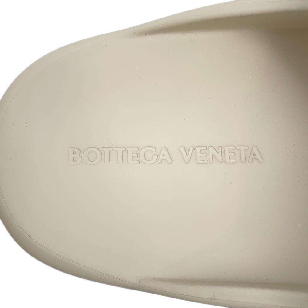 Bottega Veneta Sandals Band Slides Ivory690103 Rubber Size 41