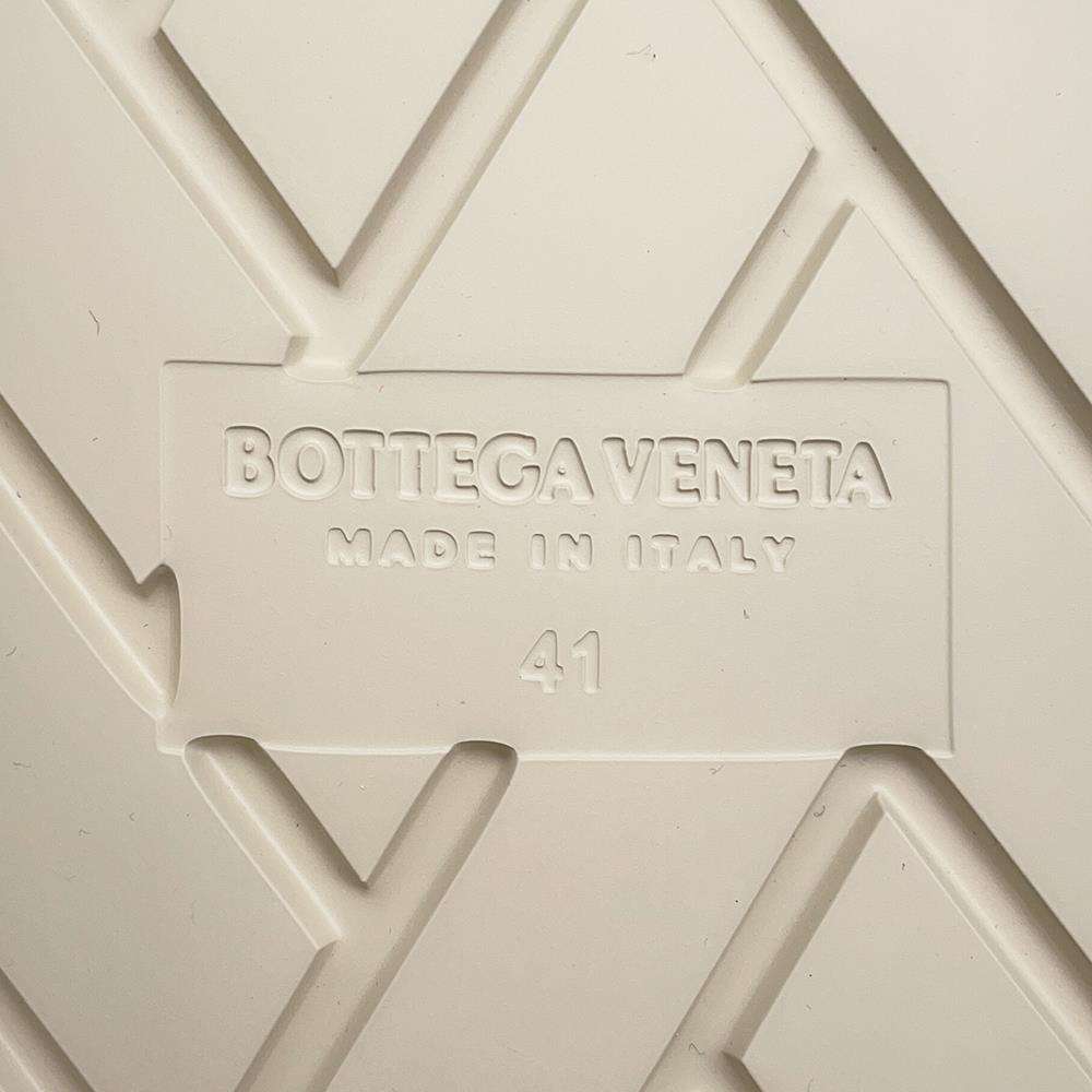Bottega Veneta Sandals Band Slides Ivory690103 Rubber Size 41