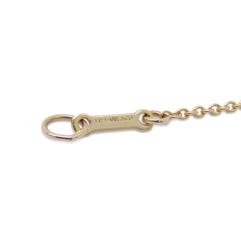 TIFFANY&Co. Teardrop Necklace 18K Yellow Gold