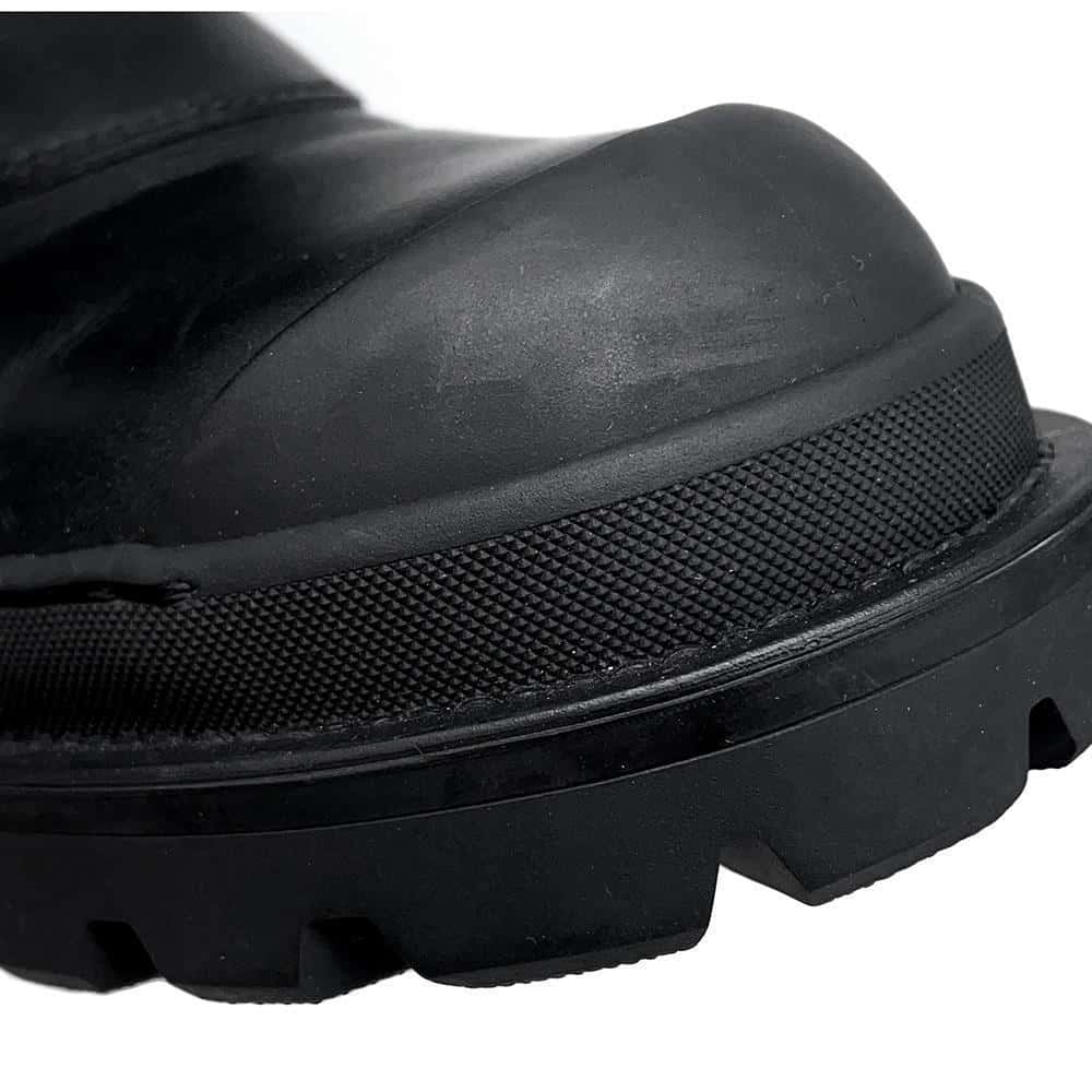 Dior ExplorerStrapBoots Black3BO232ZBR Leather Canvas Size 42