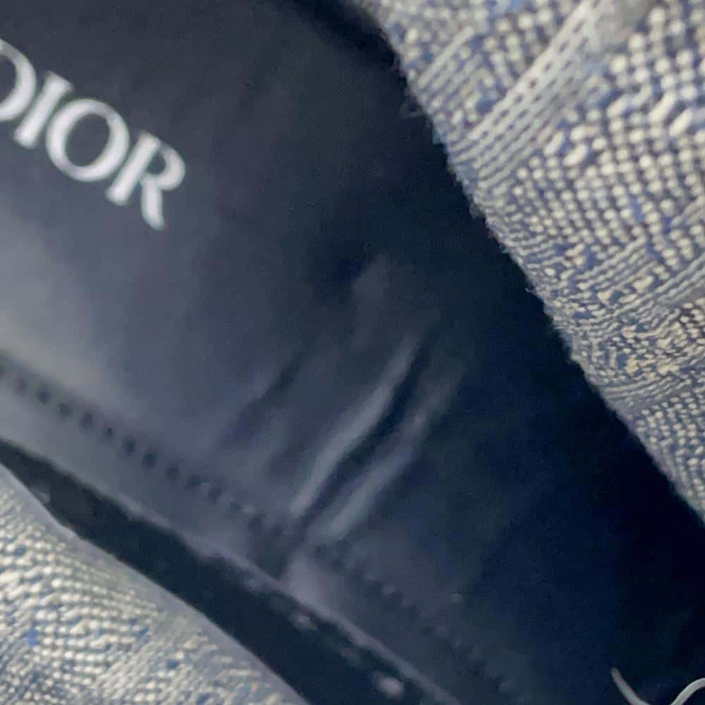 Dior ExplorerStrapBoots Black3BO232ZBR Leather Canvas Size 42