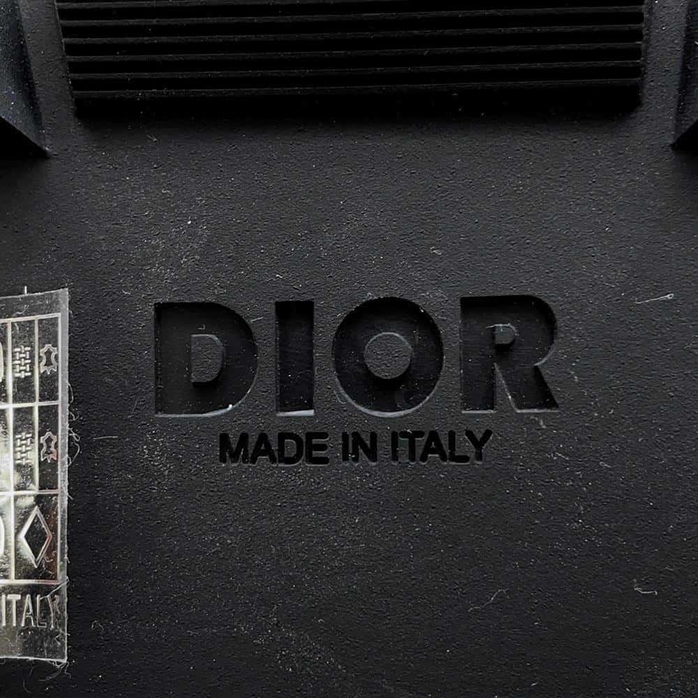 Dior ExplorerStrapBoots Black3BO232ZBR Leather Canvas Size 42