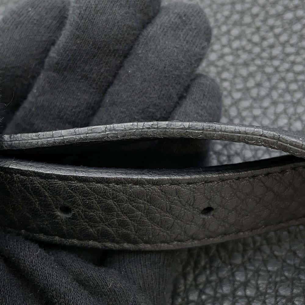 FENDI Selleria Messenger Bag Black8BT116 Leather