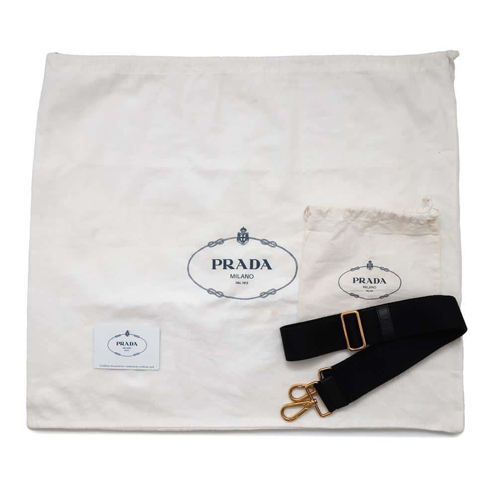 PRADA 2way Canapa Gray1BG642 Denim