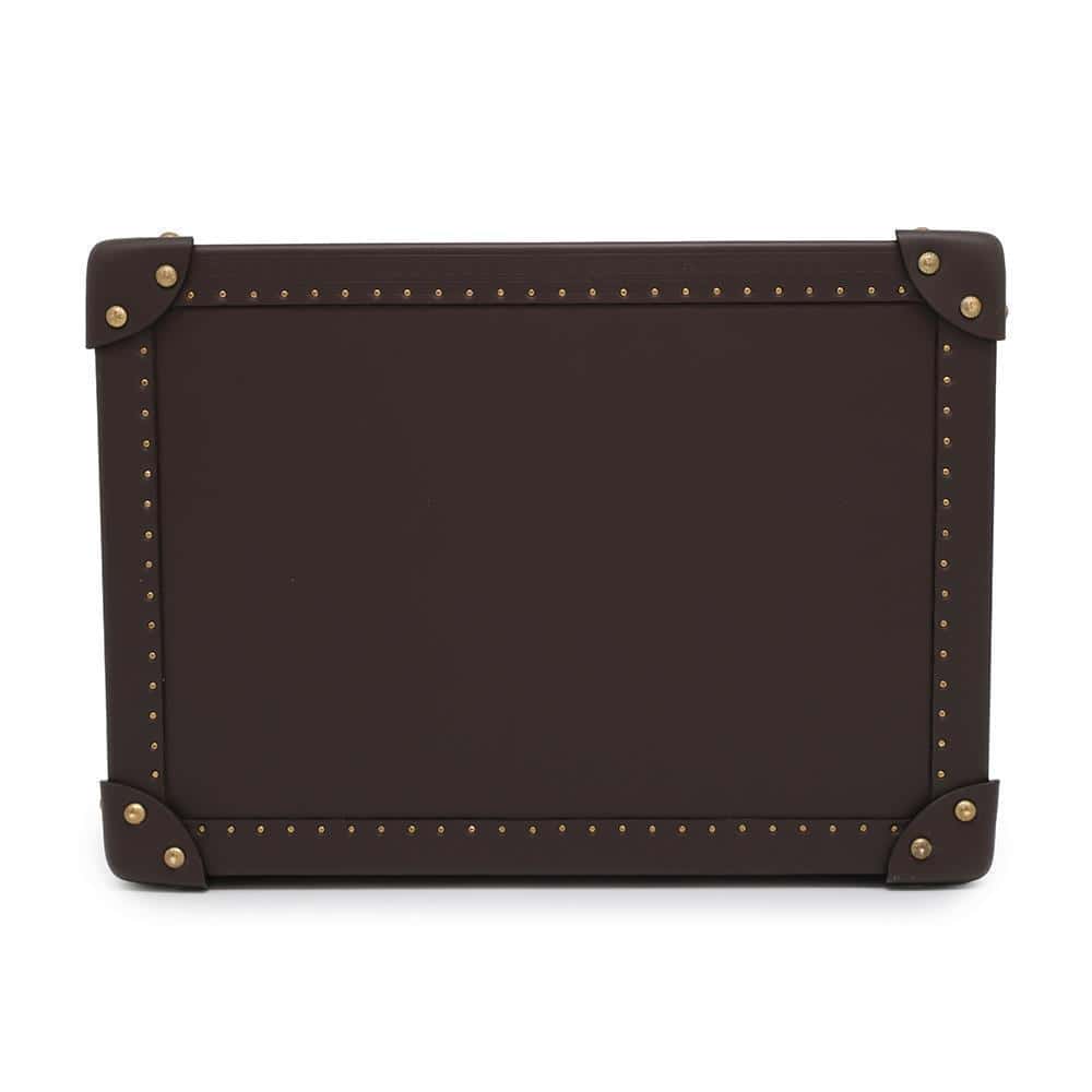 LOUIS VUITTON Special Order Watches and Jewelry Cases Brown Leather