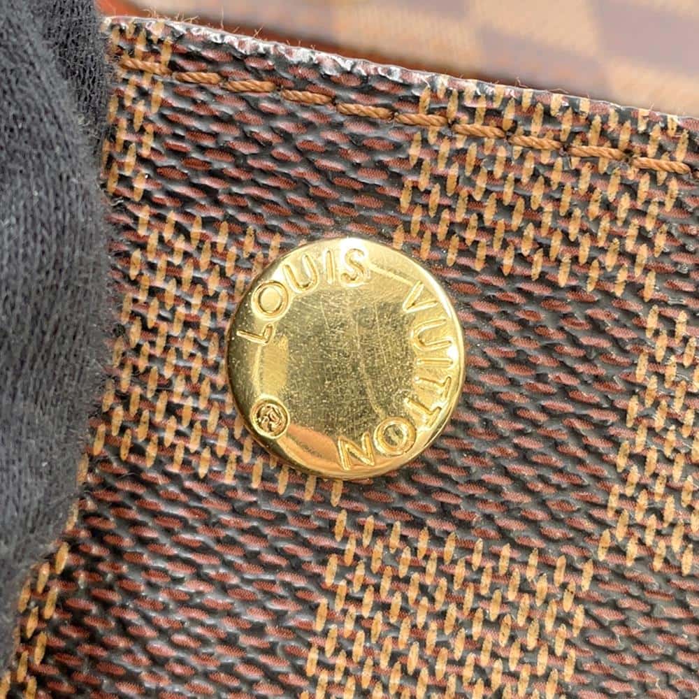 LOUIS VUITTON Naviglio RedN45255 Damier Ebene Canvas