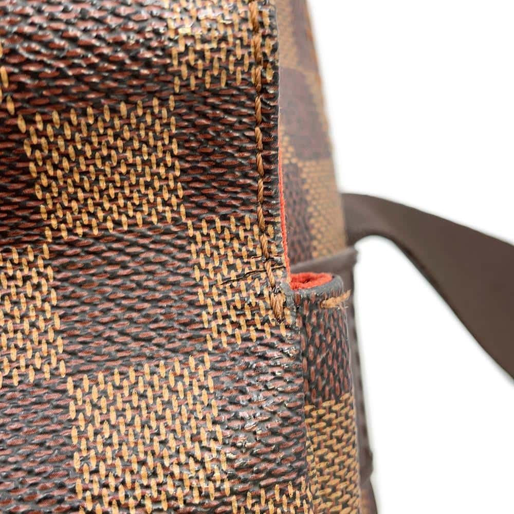 LOUIS VUITTON Naviglio RedN45255 Damier Ebene Canvas