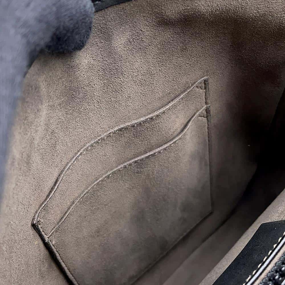 GUCCI Messenger bag Black/Beige473877 GG SupremeCanvas Leather