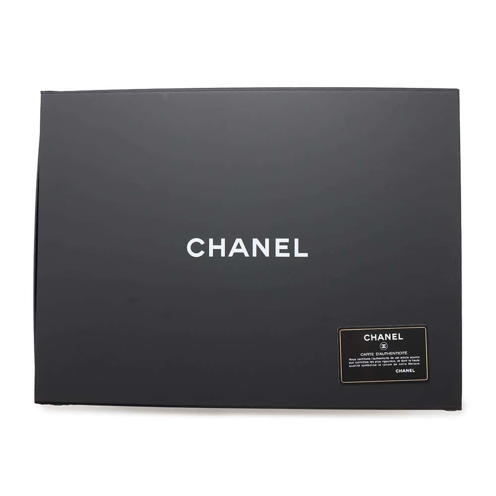 CHANEL Logo Zip Shopping Tote Bag PinkAS0977 Tweed Size Large