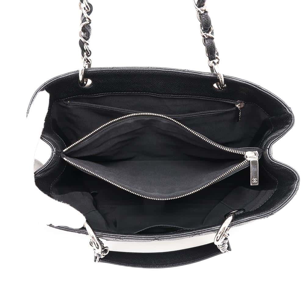 CHANEL GSTTote Bag BlackA50995 Caviar Leather