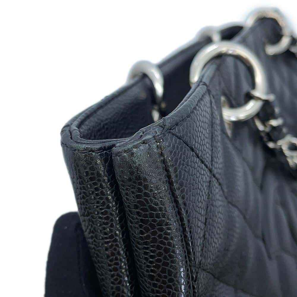 CHANEL GSTTote Bag BlackA50995 Caviar Leather
