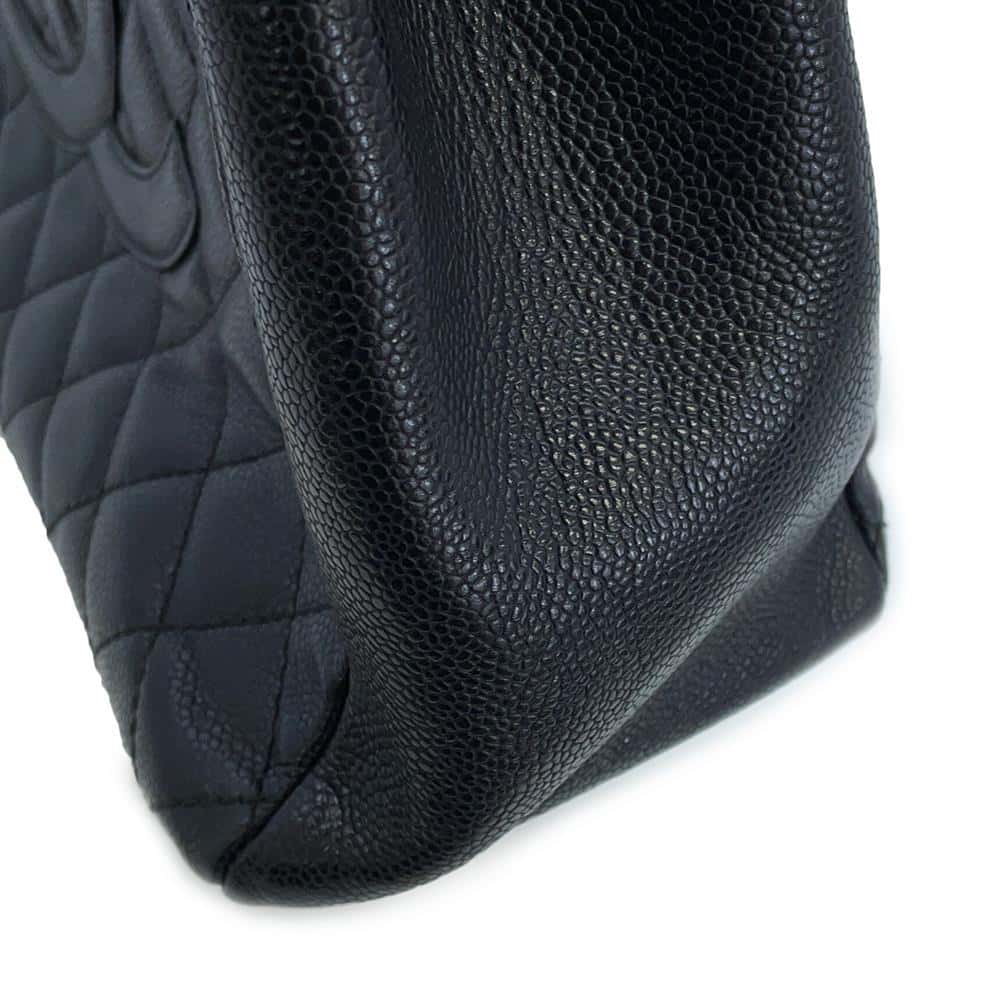 CHANEL GSTTote Bag BlackA50995 Caviar Leather