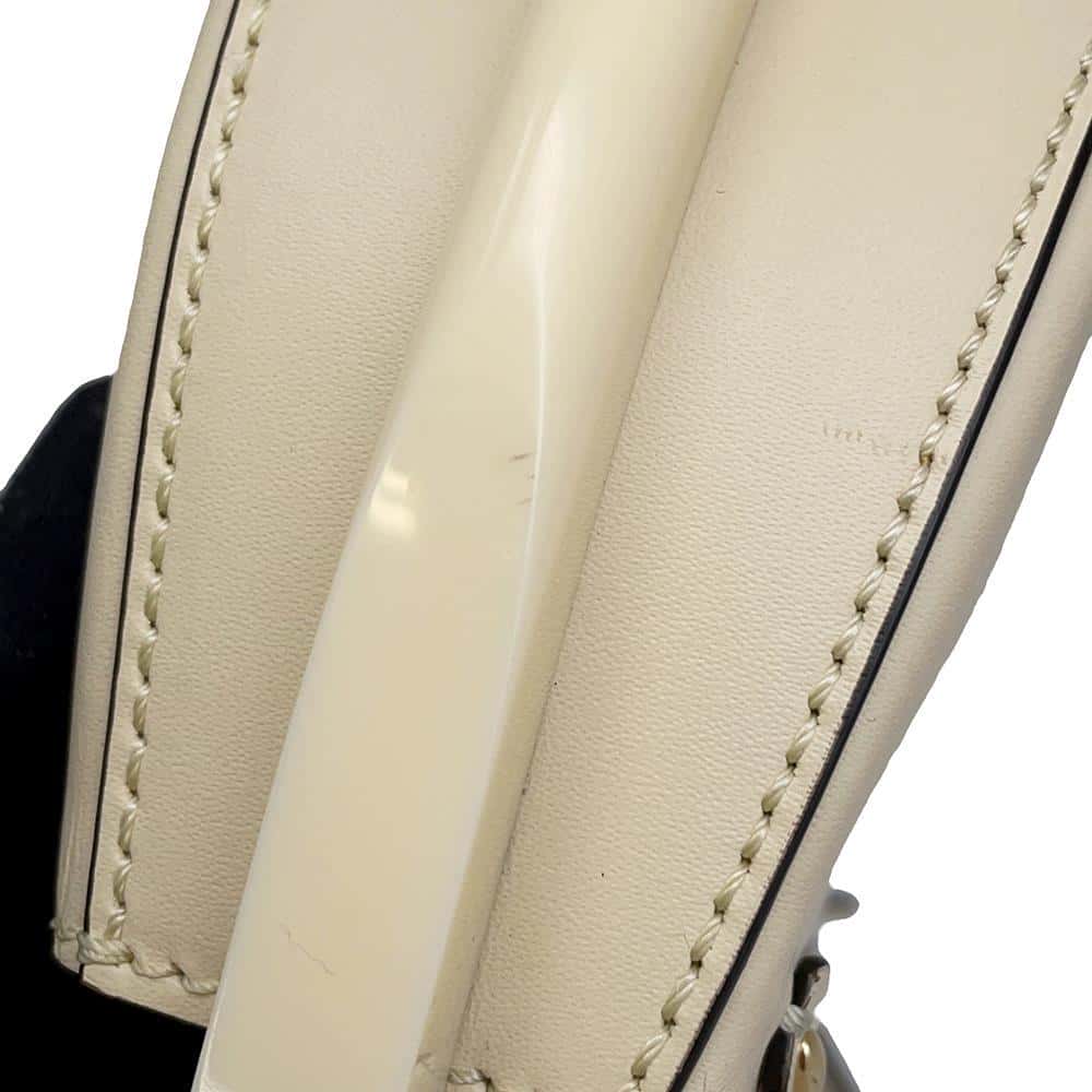 FENDI Moonlight Shoulder Bag Ivory8BT346 Leather