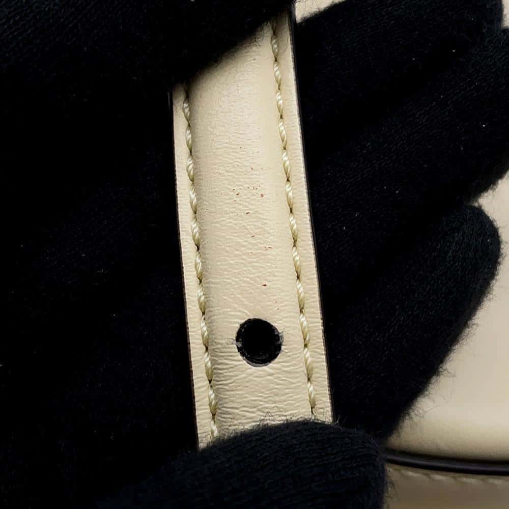 FENDI Moonlight Shoulder Bag Ivory8BT346 Leather