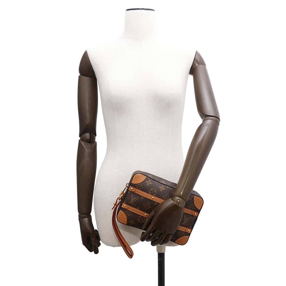 LOUIS VUITTON Soft Trunk Posh BrownM44779 Monogram