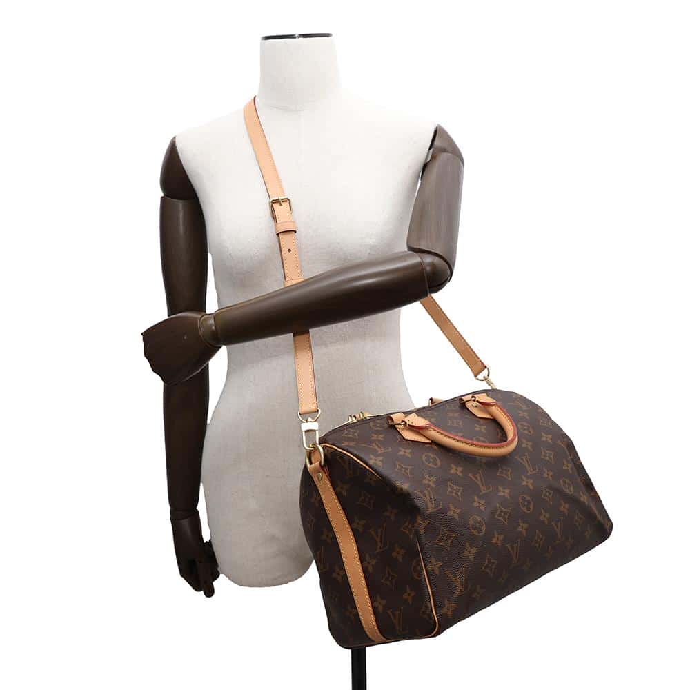 LOUIS VUITTON Speedy Bandouliere BrownM41112 Monogram Size 30