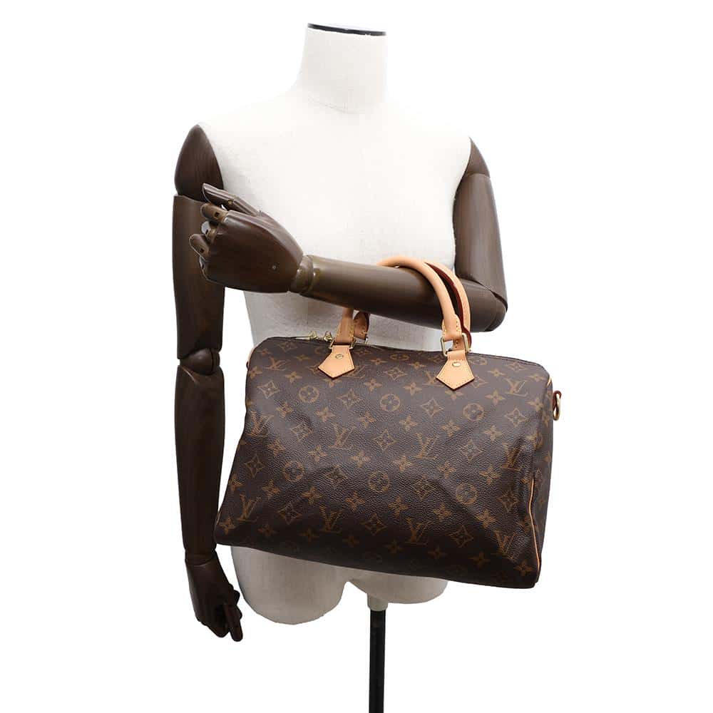 LOUIS VUITTON Speedy Bandouliere BrownM41112 Monogram Size 30
