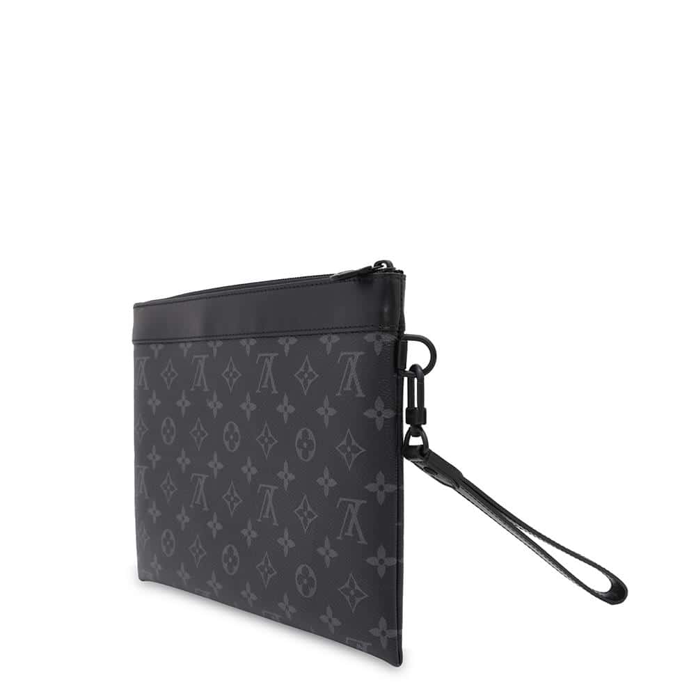 LOUIS VUITTON Pochette to Go NoirM81569 Monogram Eclipse