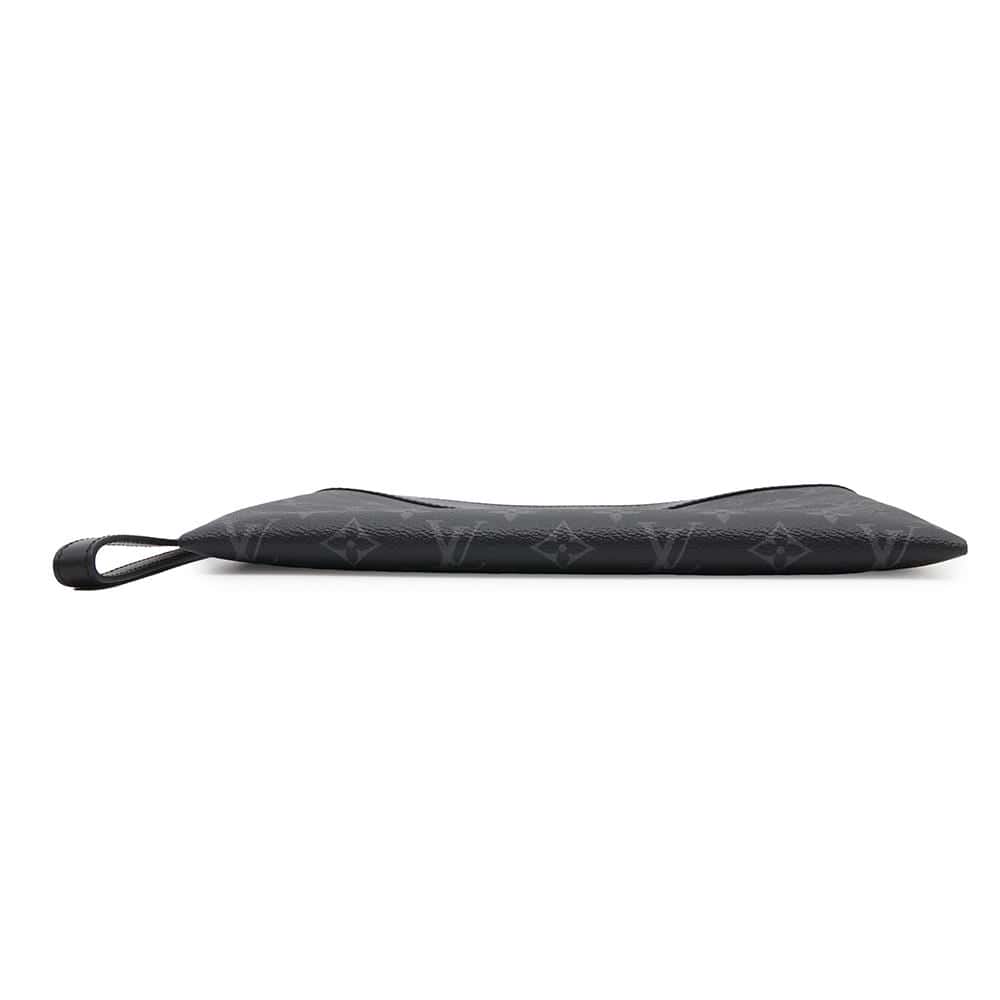 LOUIS VUITTON Pochette to Go NoirM81569 Monogram Eclipse