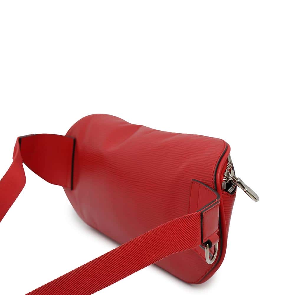 LOUIS VUITTON Bumbag Supreme collaboration RedM53418 Epi Leather Size PM