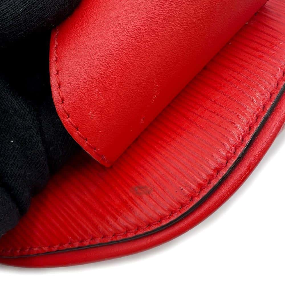 LOUIS VUITTON Bumbag Supreme collaboration RedM53418 Epi Leather Size PM
