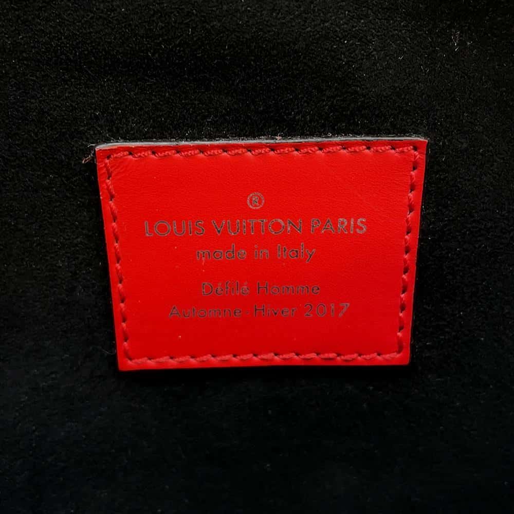 LOUIS VUITTON Bumbag Supreme collaboration RedM53418 Epi Leather Size PM