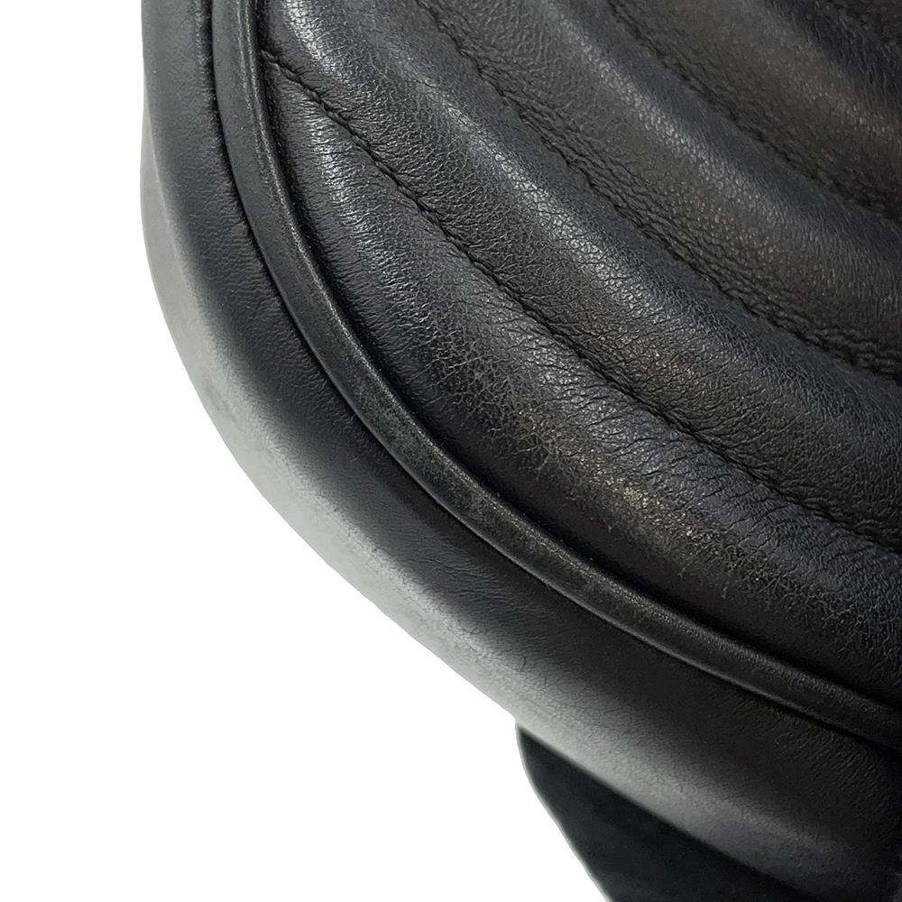 LOUIS VUITTON New Wave ChainBag NoirM51498 Calf Leather Size MM