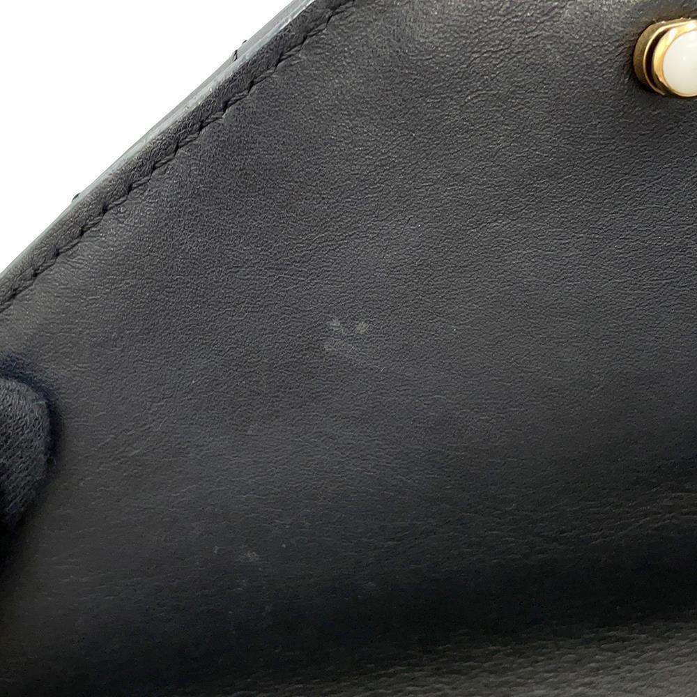 LOUIS VUITTON New Wave ChainBag NoirM51498 Calf Leather Size MM