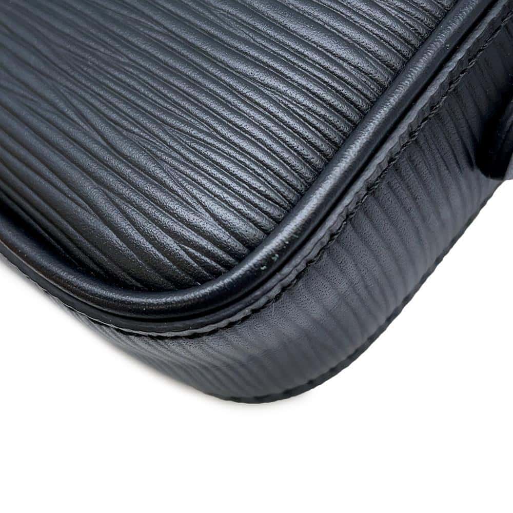 LOUIS VUITTON Danube LV Circle NoirM55120 Epi Leather Size PM
