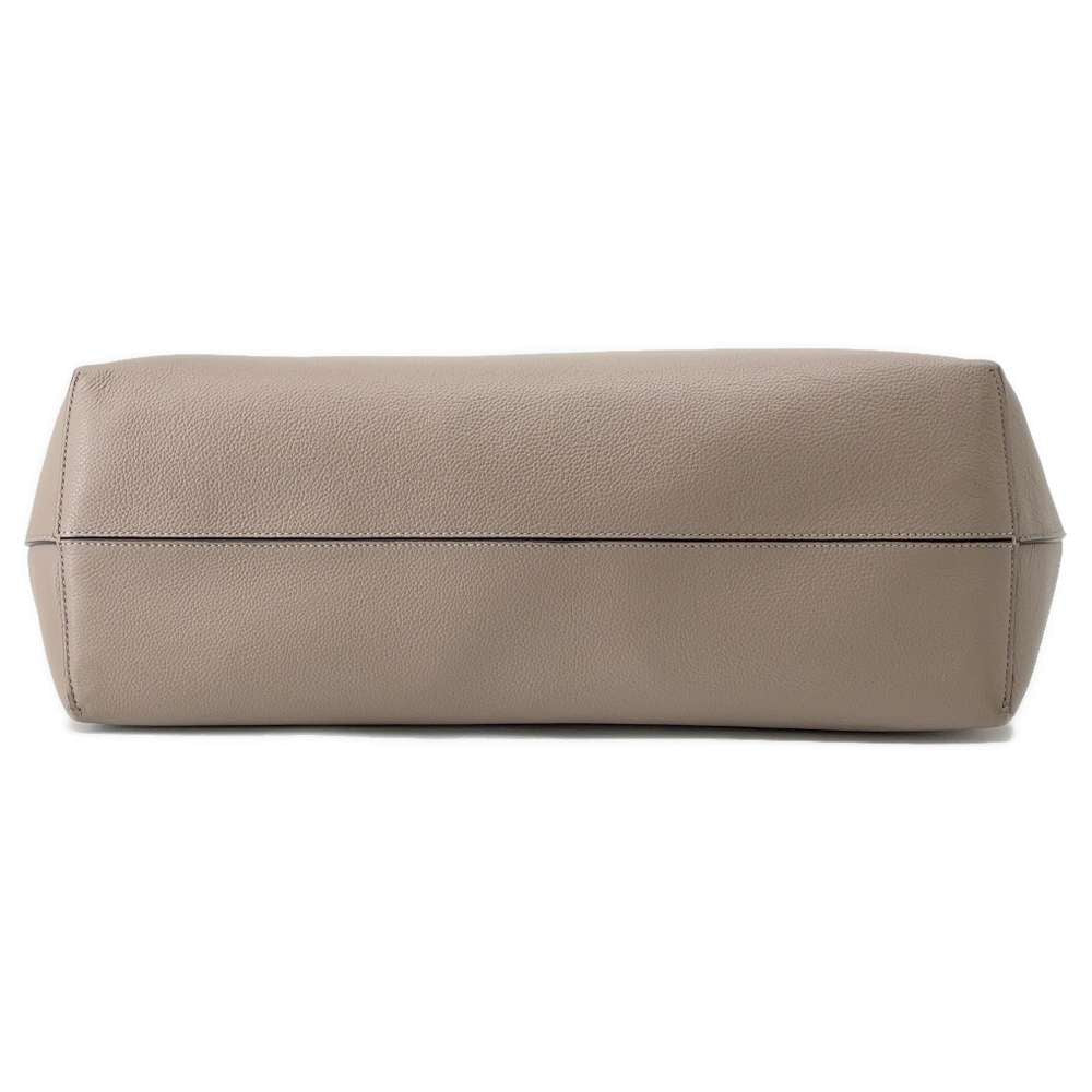 FENDI Tote Bag Greige7VA610 Leather
