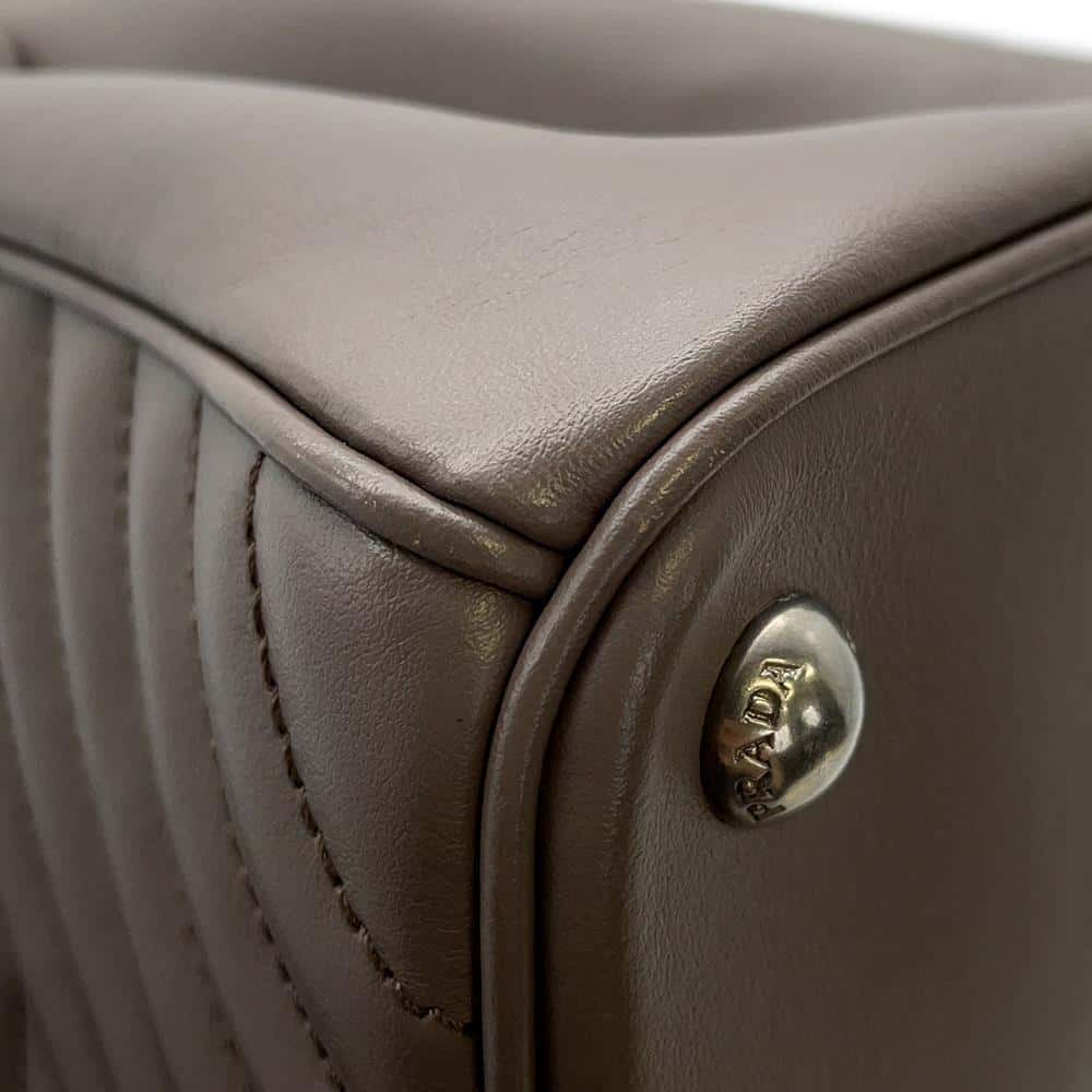 PRADA Diagram 2WAYBag Gray1BA863 Leather