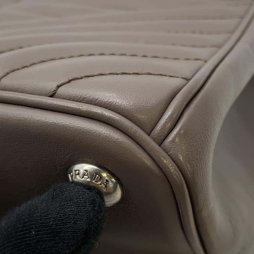 PRADA Diagram 2WAYBag Gray1BA863 Leather