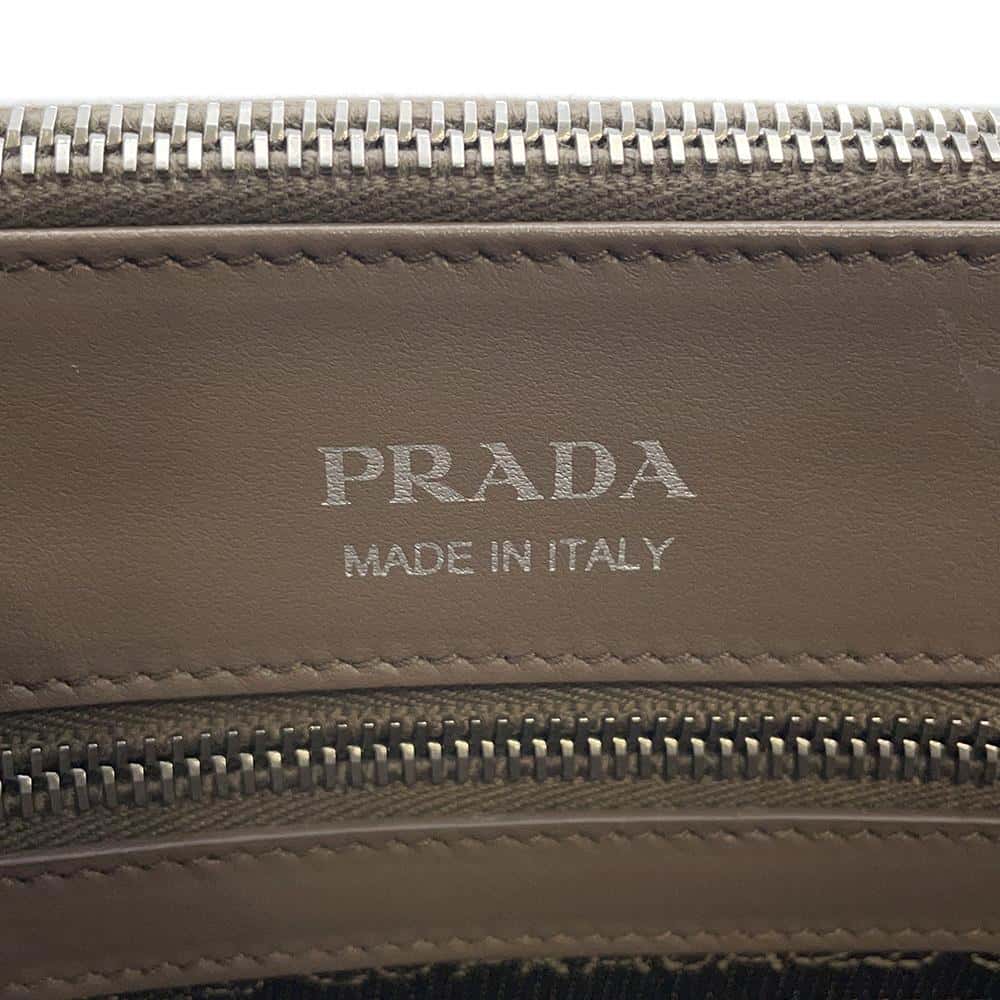 PRADA Diagram 2WAYBag Gray1BA863 Leather