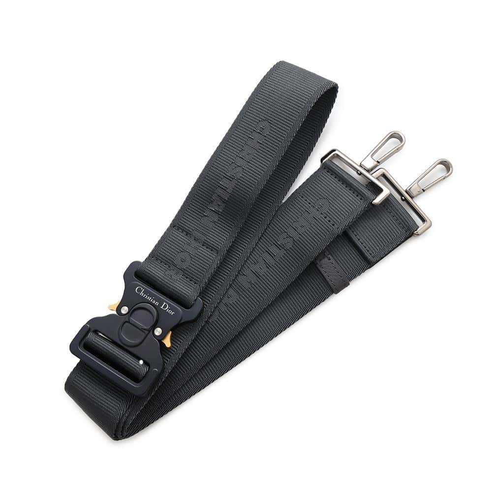 Dior Oblique 2WAY Travel Bag Rango 26 Gray1ADDU114DOS Jacquard Calf Leather Size Gray