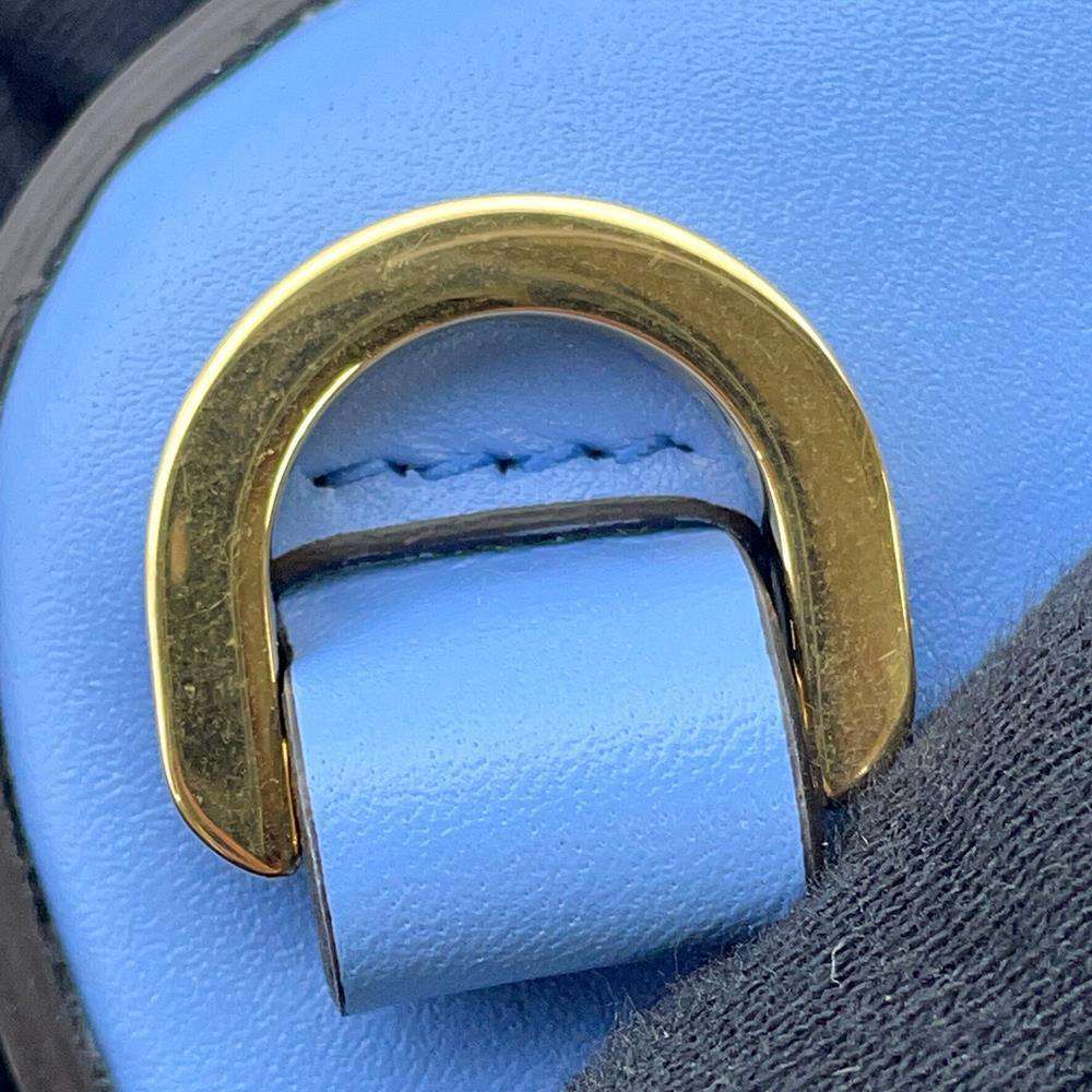 GUCCI Bamboo 3WAYBag Light Blue702106 Leather