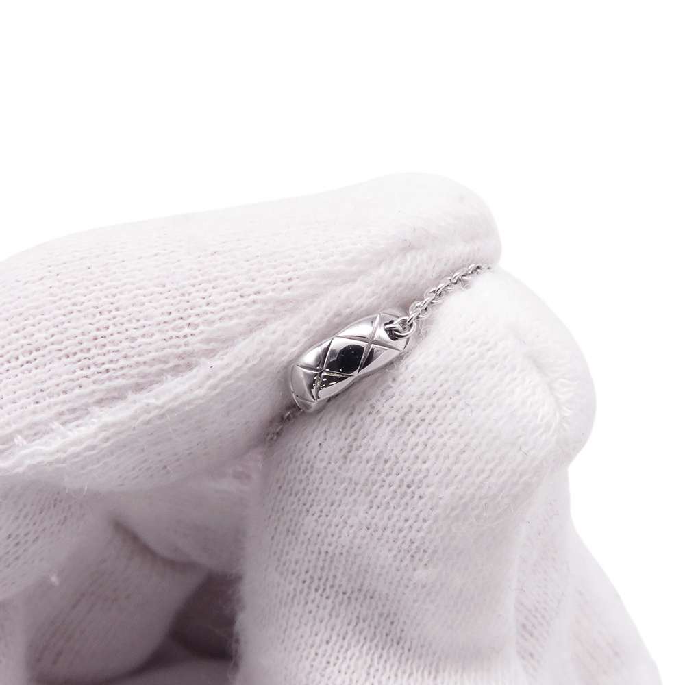 CHANEL Coco Crush Diamond BraceletJ12304 18K White Gold