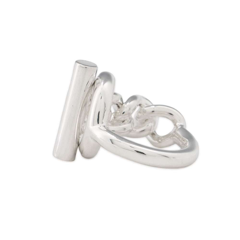 HERMES Croisette Ring Size 49/#9 SV925