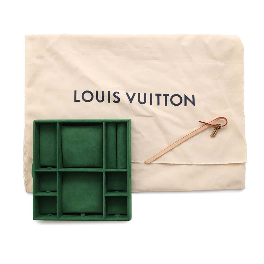 LOUIS VUITTON Coffret Jewelry Green Monogram