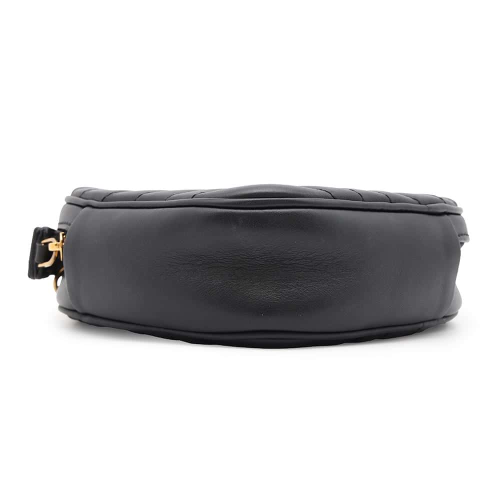 LOUIS VUITTON New Wave Heart Bag NoirM52796 Calf Leather