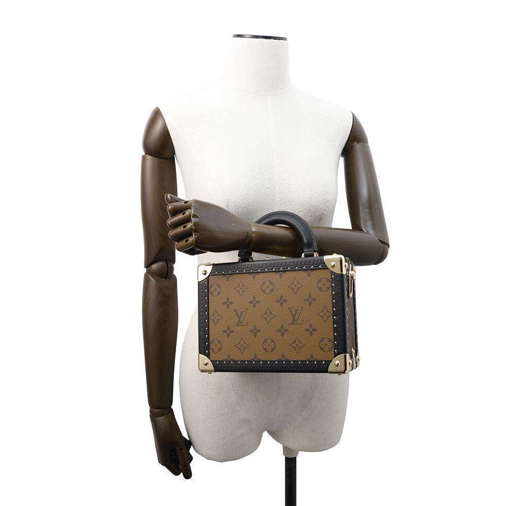 LOUIS VUITTON Petite Vallees NoirM47164 Monogram Reverse Canvas