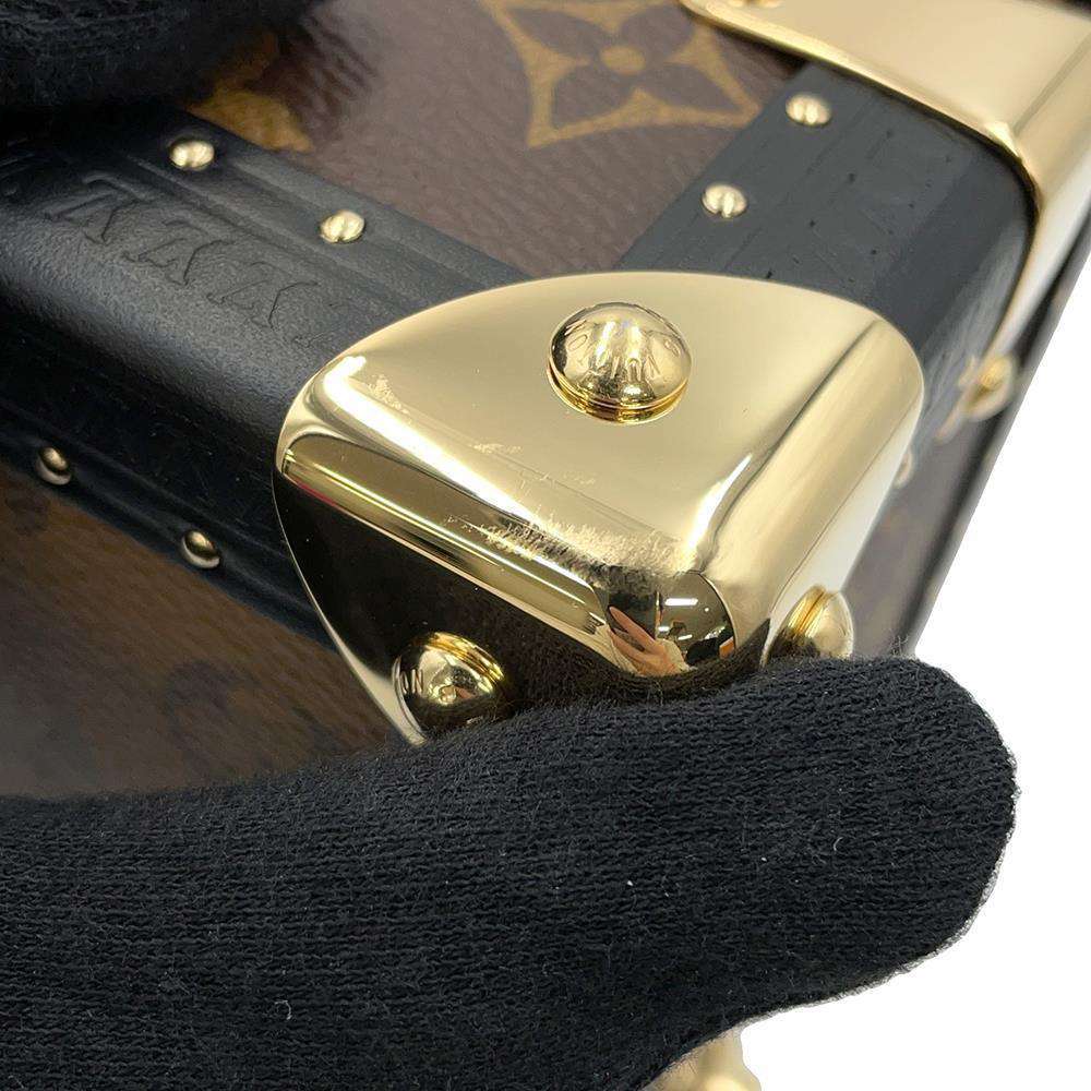 LOUIS VUITTON Petite Vallees NoirM47164 Monogram Reverse Canvas